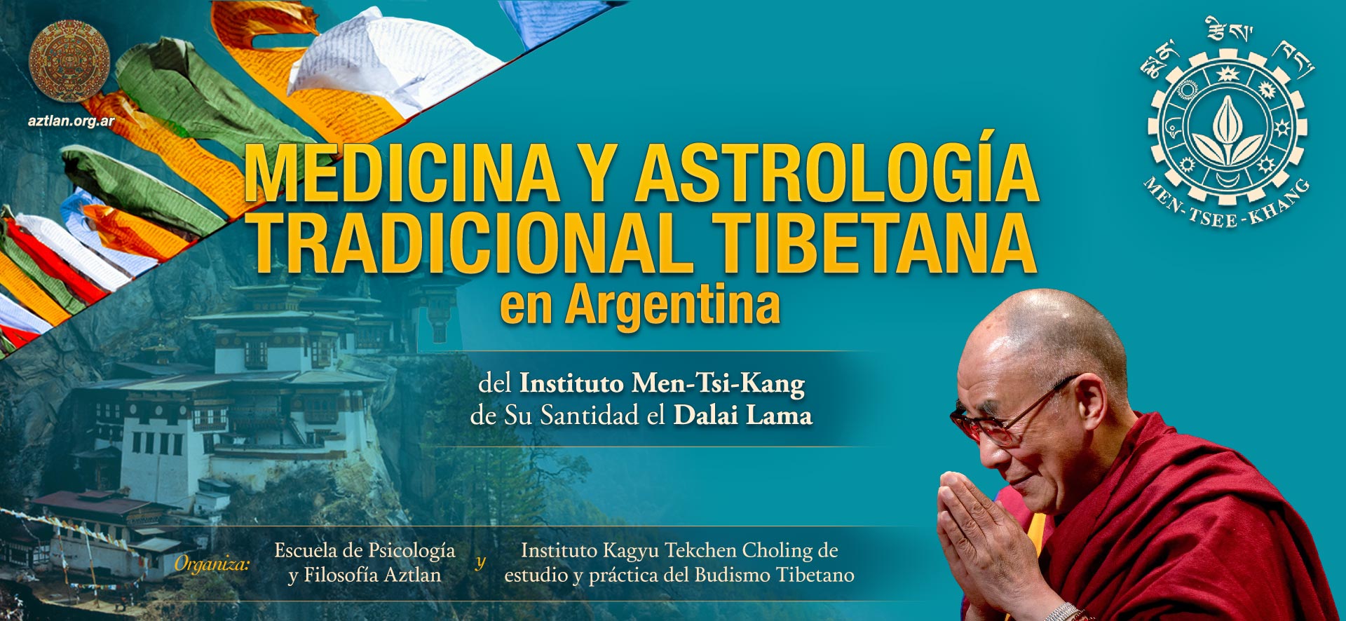 Medicina y Astrología tradicional tibetana en Argentina del Instituto Men-Tsi-Kang de Su Santidad el Dalai Lama.